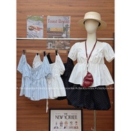 Off-the-shoulder dress with bow tie - AB0670
