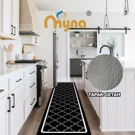 Myna. |   Anti-Slip Kitchen Carpet |   Anti-slip Kitchen Mat Bedroom Crystal Fabric Living Room Carp
