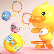 CAHAYA 1set Jumping Ball Children's Toy Children's Jumping Toy Led Light Up Jumping Ball Jumping Bal