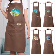 Songkran Fashion Apron Can Be Used In Both Coffee Shops And Houses Good Aprons. Back Strap Model Lig