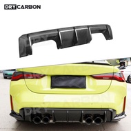 On sale Carbon Fiber Rear Bumper Lip Diffuser Spoiler Splitter Guard for BMW M3 G80 G82 M4 G83 2021+