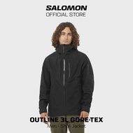 SALOMON Men Outline 3L Gore-Tex® Waterproof Jacket - Hooded