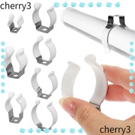 CHERRY 5Pcs Lamp Tube Clip, Base Tool Clamp Holders Spring Terry Clip, Durable Fixing Clips T3/T4/T5