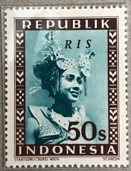 PW714-PERANGKO PRANGKO INDONESIA WINA REPUBLIK 50s ,RIS(H),MINT