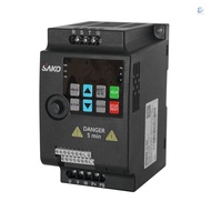 Single Phase AC220V Vector Inverter VFD Variable Frequency Converter for Stepless Motor Speed Contro