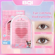 C-09 BQI Lower Eyelashes 3D Single Cluster False Bouquet 72 Pieces Beautiful And Natural Big Eyes Lo