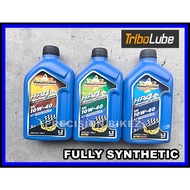 TRIBO LUBE 4T 1.2 LITER 10W 40 HP4 FULLY SYNTHETIC RACING ESTER MOTORCYCLE OIL MINYAK TRIBOLUBE 1.2 