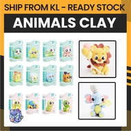 Clay Animal Dinosaur Light Air Dry Clay, Super Light Clay for Slime Butter ±100gsm (En71 European St