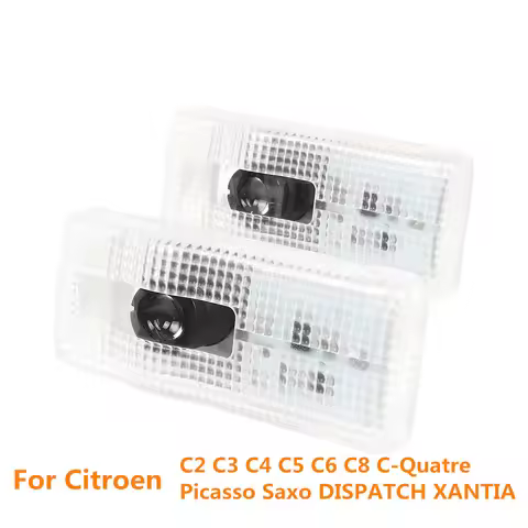 For Citroen C2 C3 A51 C4 C5 X7 C6 C8 DS3 C-Quatre Picasso LED Car Door Welcome Light Logo Ghost Shad