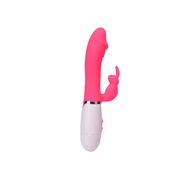Rabbit Vibrator Vaginal Clitoral Nipples Double Massager Dildo Sex Toys Adult Female Masturbation Device Sex Toys Rose