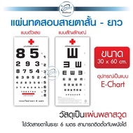 Myopia-Long Test Sheet E-Chart Type Eye Distance 6 Meters Standard 2 Types Of Numbers And Symbols