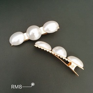 金色珍珠发夹Golden pearl hairpin