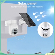 {doverywell}  Outdoor Solar Panel Adjustable Mounting Bracket Solar Panel Waterproof Solar Panel Charger for Surveillance Camera with Adjustable Mounting Bracket Easy Installation