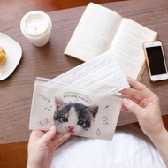 帶前隔板動物印花的抗菌抗菌口罩盒