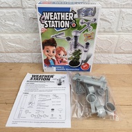 🏅Kids learning🏅Weather Station ของเล่นวิทยาศาสตร์ ของเล่นการเรียนรู้ ชุดการทดลอง