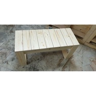 Solid New Spruce Pine wood Bench