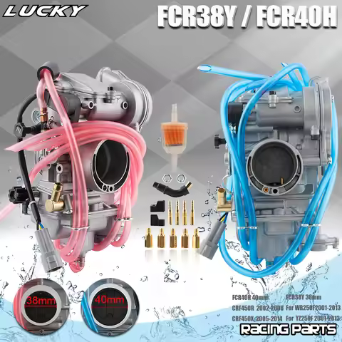 Motorcycle Carburetor FCR38 FCR40 38mm 40mm Keihin For Suzuki Honda CRF450R X WR250F YZ250F WR 250F