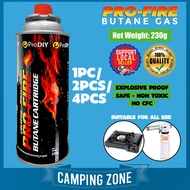 BUTANE CARTRIDGE PORTABLE BUTANE STOVE OUTDOOR CAMPING STEAMBOAT 230G