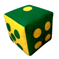 DADU GERGASI GIANT DICE YELLOW + GREEN
