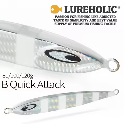 Lureholic C Drunk Walker 80g 100g 120g Dying Fish Falling for Saltwater Sea Fishing Bait BF Lure Met