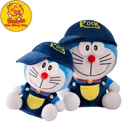 Gấu Bông Mèo Doraemon  Đô rê mon Đôrêmon Đội Mũ Rock Cao Cấp Gấu Bông City