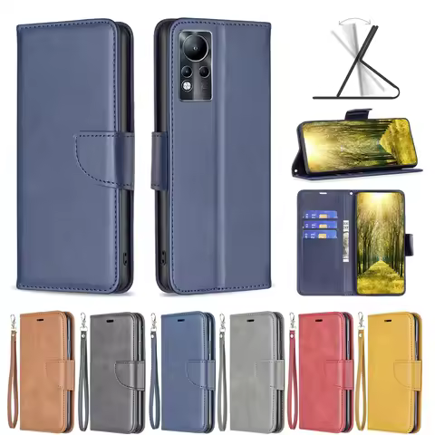 Wallet Luxury Magnetic Buckle Flip Leather Case for Infinix Hot 11S Hot 11T Hot 11 Play Zero X Neo S