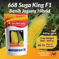 [500g] 668 Benih Jagung Manis Suga King Soon Huat Seeds