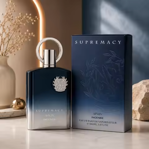 Afnan Supremacy Incense - Oregano, Pepper, Labdanum, Leather, Unisex Eau De Parfum, 3.4 Oz - Ensures