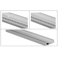 【12.17】 400/500/600mm Aluminum Alloy T Track Woodworking Miter Track with Scale