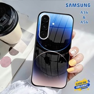 Softcase Glass Kaca SAMSUNG A36 & SAMSUNG A56 - Case Handphone SAMSUNG A36 & SAMSUNG A56 [T40]
