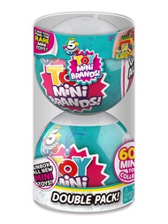 5 Surprise Toy Mini Brands Series 1 by ZURU (2 Pack) Toys Mystery Capsule Real Miniature Brands Coll
