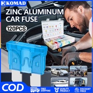 120PCS Car Fuse Kereta Vehicle Fuse Micro/Mini/Standard Fuse Fuse Motorcycle / Fius Motor 2A3A 5A7.5