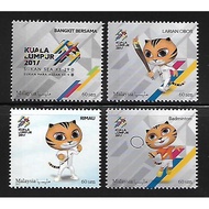 Stamp - 2017 Malaysia SEA Games, Kuala Lumpur (4v) MNH