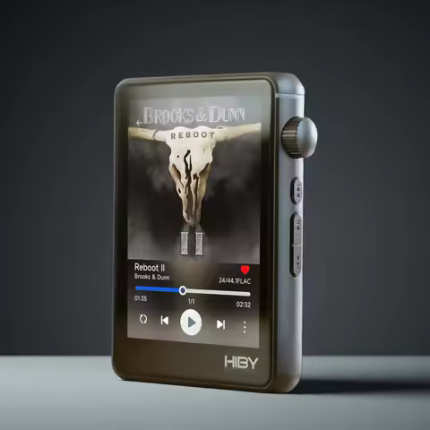 HiBy R3 II 2025 / R3 Gen 2 Music Player Bluetooth 5.1 WiFi MQA16X DSD256 Web Radio USB Audio Dongle 