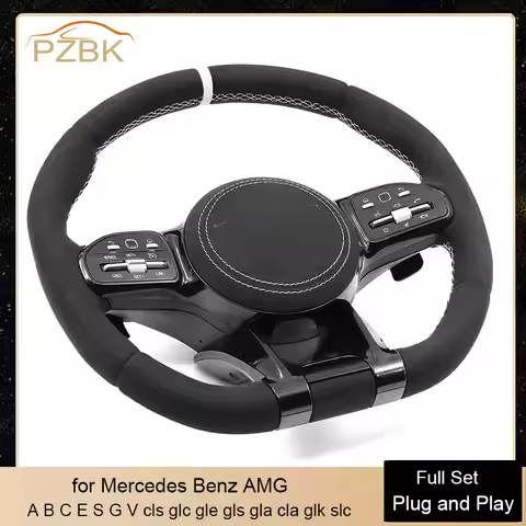 Suede material Car Steering Wheel for Mercedes Benz AMG W204 W205 W213 W221 W222 W464 G350 G63 G65 G