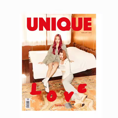 New Freenbecky Cover Magazine Book Poster Set UNIQUE Star Character Cover Image Album Fan Gift