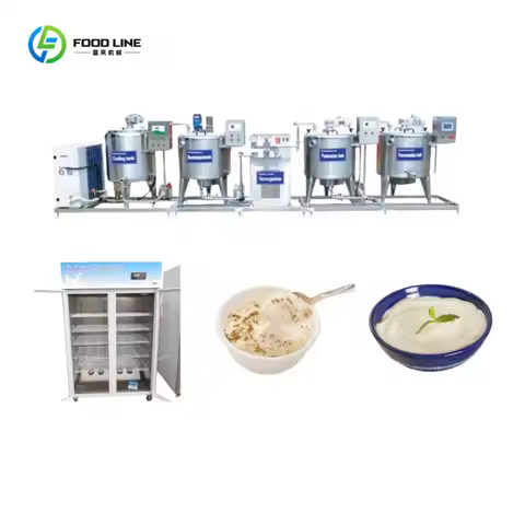 150L Industrial Greek Yogurt Production Line Commercial Dairy Yogurt Making Machine Complete Ferment