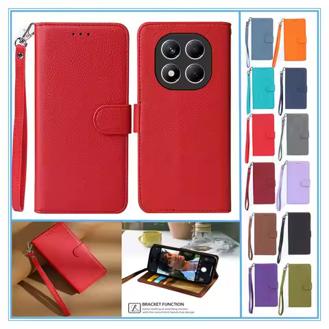 Wallet Flip Leather Case For Redmi Note 15 Phone Case Redmi Note 15 Pro Cover On Xiaomi Case Redmi N
