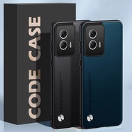 Luxury PU Leather Case For Motorola Moto G85 Back Cover Matte Silicone Full Protection Phone Case Fo