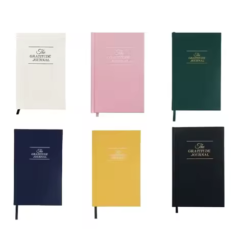 Gratitude Journal Mental Health Journal with Prompts for Men Women Daily Wellness Journal for Happin