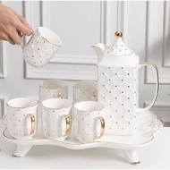 Aladdin Teapot Set/ Set teko dan cawan/ Set minum petang