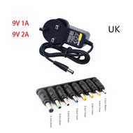 AC / DC Adapter DC 9V 1A 2A 3A AC 100-240V Converter power Adapter 9 V Volt 1000MA Speaker Charger P