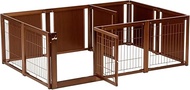 Kiinus F60XLp Circle Plus Mesh with Divider Board, Brown, Width 72.8 x Depth 49.2 x Height 23.6 inch