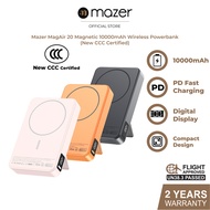 (CCC Certified) Mazer Powerbank 10000mAh Magnetic 15W Wireless Powerbank PD30W Powerbank with Stand