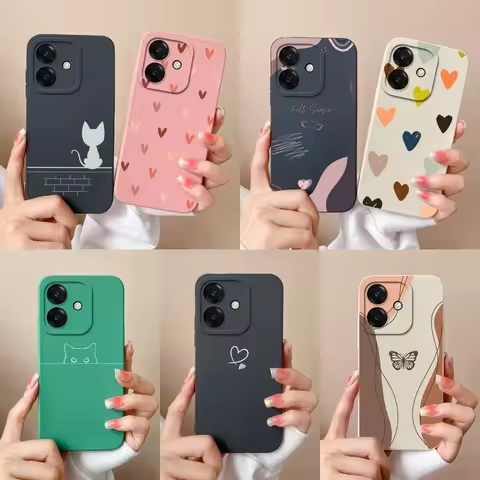 For Oppo A40 A40m A60 Case Love Heart Butterfly Soft Liquid Silicone Back Cover For Oppo A 40 OppoA6
