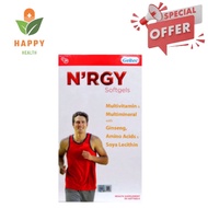 [ Exp 3/26 ] Geltec N'RGY Multivitamin & Minerals With Ginseng,Amino Acid & Lecithin Softgel 30'S - 