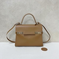 Delvaux small Tempete 小號 金棕白邊
