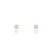 Aurelia Atelier 4 Prong Solitaire Diamond Earrings