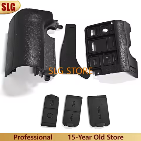 NEW AV/OUT GPS MIC HDMI-compatible USB Thumb Rubber Side Cover Case Front Hand Grip For Nikon D7100 