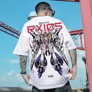 VCBR สตาร์โปรดักส์！ อนิเมะ- Gundam RX105 Cauchy เสื้อยืดการ์ตูน Gundam Mecha Graphic Tee Unisex COD XVBNT